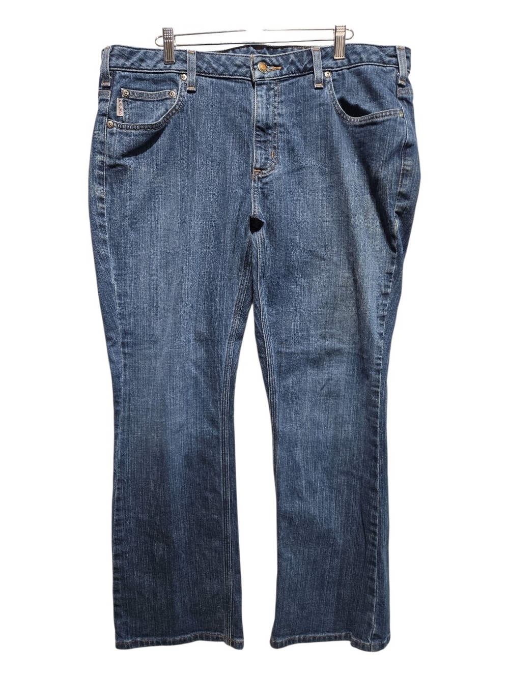 Carhartt Women's WB014 VTB Curvy Fit denim jeans size 16x30